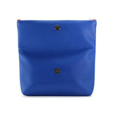 Custom Duotone Vegan Foldover Clutch/Crossbody Bag (Multicolored)