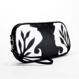 "Silhouette" Vegan Clutch/Crossbody Bag – Design by Dallas Artist Jody Pham (Multicolored)