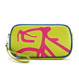 "10-Speed" Custom Vegan Clutch/Crossbody Bag – Design by Berkeley Artist Michelle White (Multicolored )