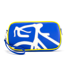 "10-Speed" Custom Vegan Clutch/Crossbody Bag – Design by Berkeley Artist Michelle White (Multicolored )