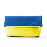 Custom Duotone Vegan Foldover Clutch/Crossbody Bag (Multicolored)